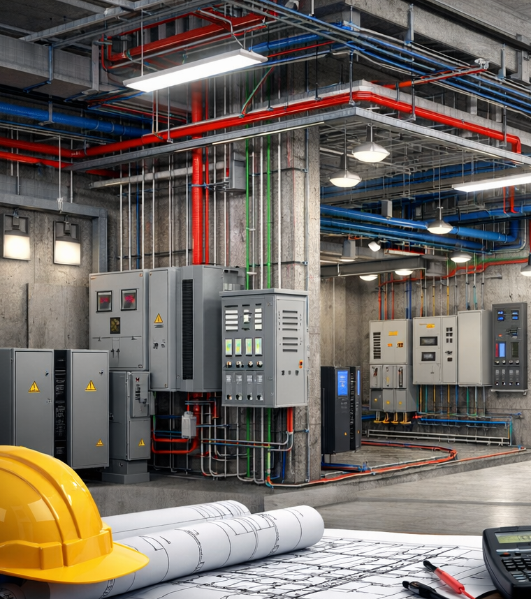 bim electrical services in construction